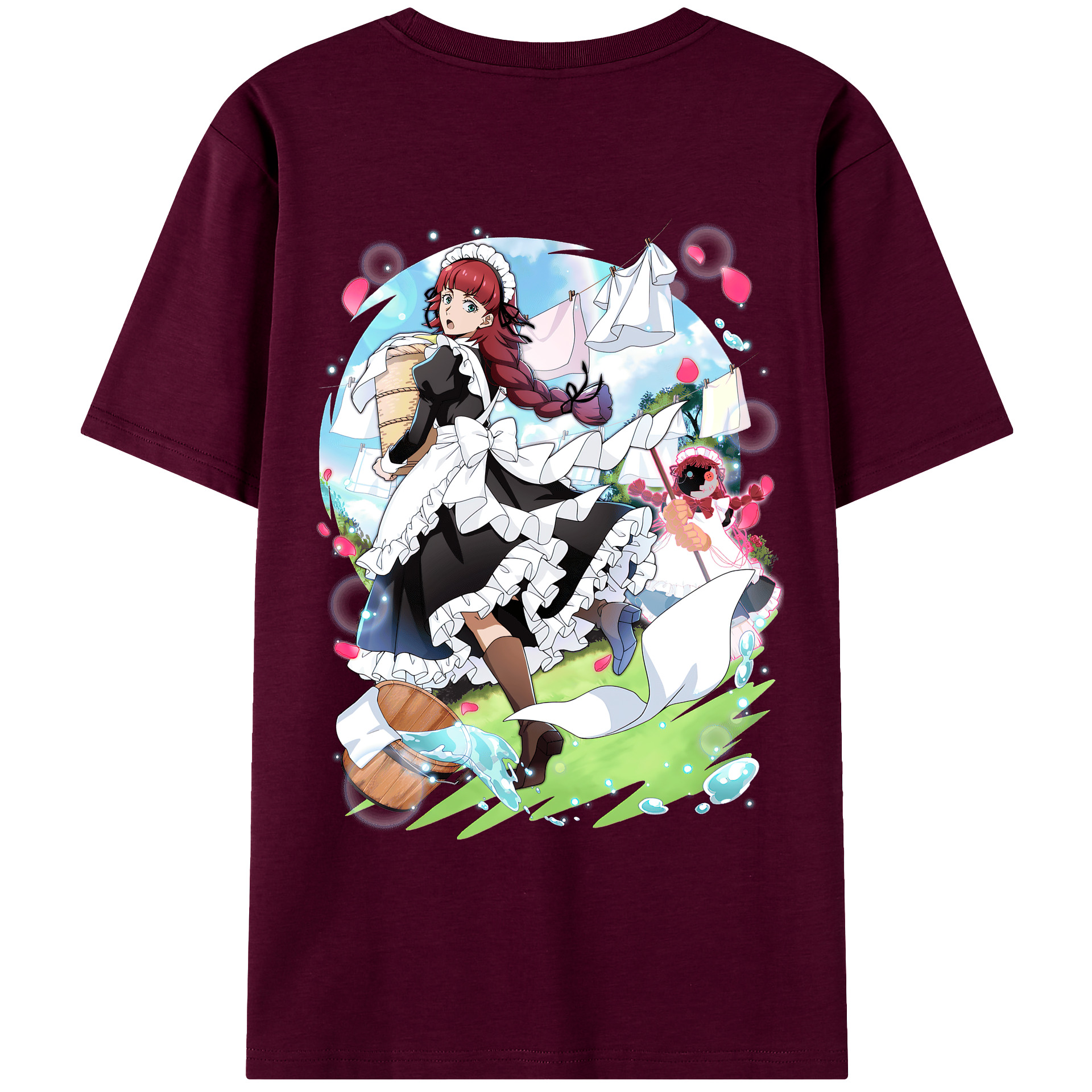 （画像用） 文豪ストレイドッグス Bungo Stray Dogs レディース半袖Tシャツ(バックプリント)
